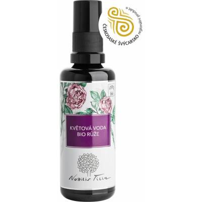 Nobilis Tilia Květová voda BIO Růže 200 ml sklo
