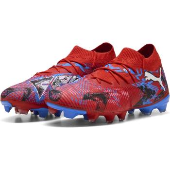PUMA Футболни бутонки Puma Future 8 Match Firm Ground Football Boots - Red/Blue