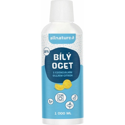 ALLNATURE Biely ocot 10% s vôňou citrónu 1000 ml