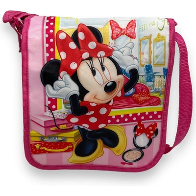 Minnie Mouse Dievčenské ružová taška cez rameno Ružová
