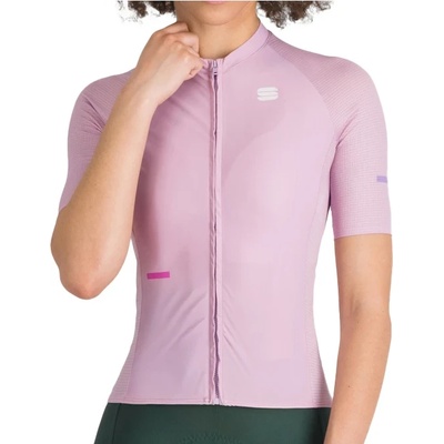 Sportful Дамска фланелка с къс ръкав за колоездене Sportful Women's Supernova Jersey Cycling jersey - Pink Lavander - размер XS (156-2558-0512)