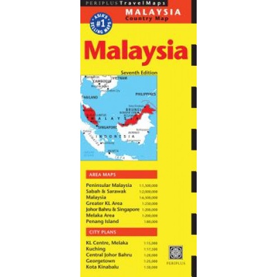 Malaysia Travel Map Periplus Editions