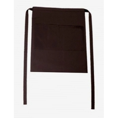 Workwear Roma Krátká pracovní zástěra 01262-01 Chocolate
