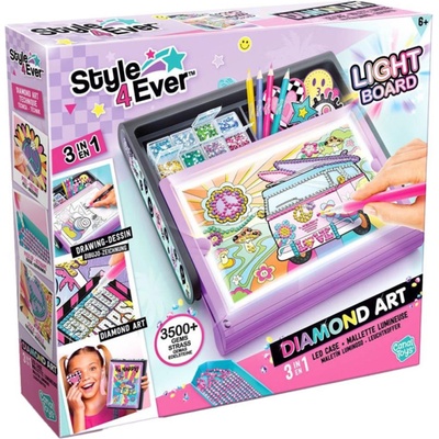Canal Toys Творчески комплект 3 в 1 Canal Toys - Diamond Art (CTOFG300)
