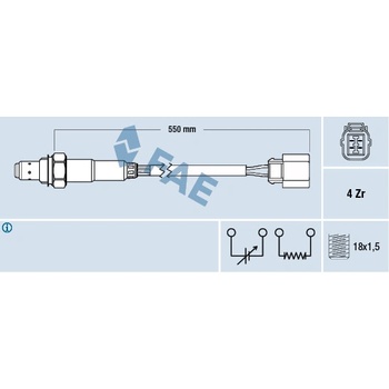 Lambda sonda FAE 77473