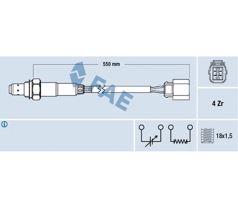 Lambda sonda FAE 77473