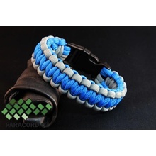 Paracord NEON modrá