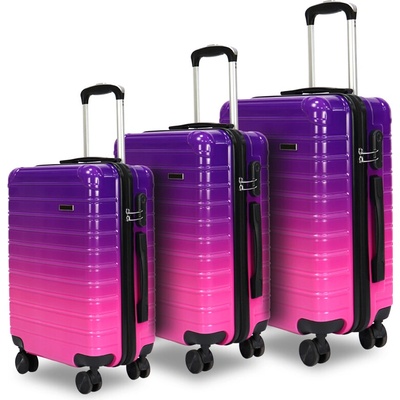 BestBerg BBL-176GP sada gradient fialová 48 l 70 l 104 l
