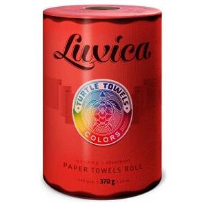 Luxica® Turtle Towels Colors червена кухненска ролка (9292891)