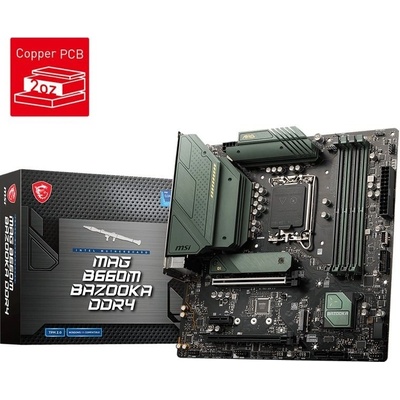 MSI MAG B660M BAZOOKA DDR4