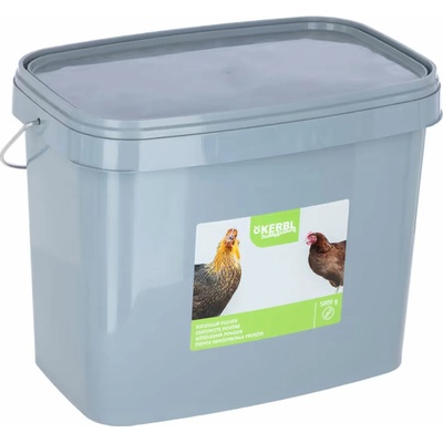 Kerbl 73207 KIESELGUR PULVER křemelina do kurníku, 5KG