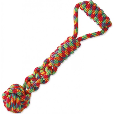 Dog Fantasy Hračka preťahovadlo madlo a lopta 37 cm