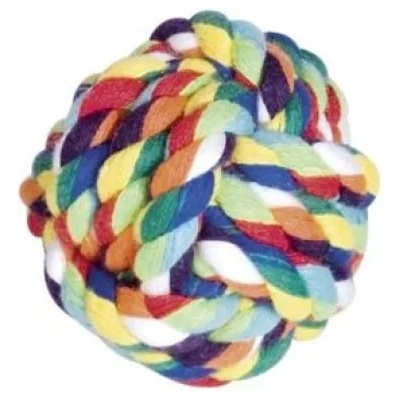 NOBBY Играчка памучна топка nobby Германия 79325 - средна 7.5 см / 120 гр