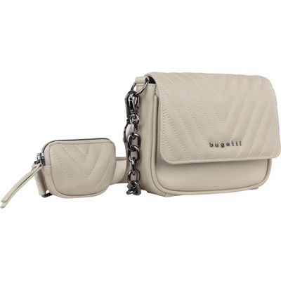 Bugatti dámská crossbody kabelka s peněženkou 2v1 SIRA 49332050 béžová