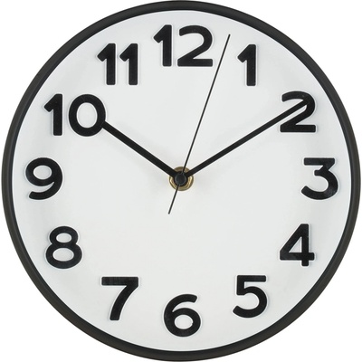 4Living Nástenné hodiny s veľkými číslicami, priemer 20 cm, ORA
