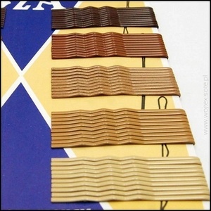 Eco & Hygiene Waved beige hair grips 60 mm - mix 100 ks