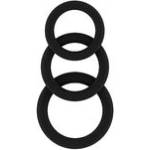 SHOTS TOYS Sono No. 25 Комплект пенис пръстени (Cockring) Черен (P23909)