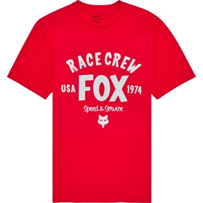 Fox Slogan S Prem Tee Flame Red