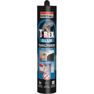 Soudal ЛЕПИЛО МОНТАЖНО t-rex ПРОЗРАЧНО 310гр (125933)