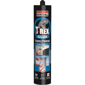 Soudal ЛЕПИЛО МОНТАЖНО t-rex ПРОЗРАЧНО 310гр (125933)