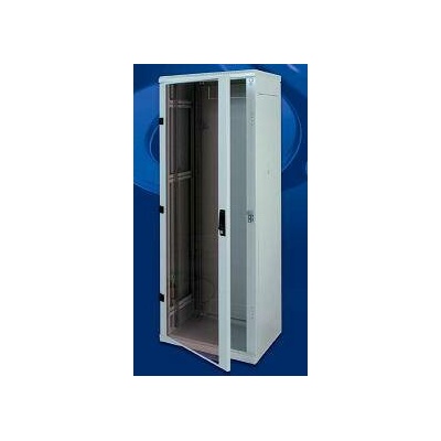 Stojanový rozváděč 15U (š)600 x (h)600, skleněná dvířka