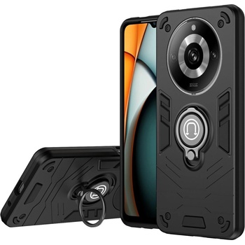 realme 11 Pro+ / 11 Pro 5G Удароустойчив Калъф с Пръстен Стойка и Скрийн Протектор