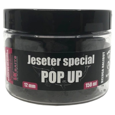 LK Baits Pop Up Pellets Jeseter Special Beluga Halibut 12mm 150ml
