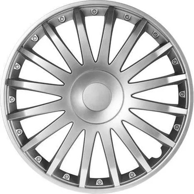 Versaco Crystal 15" капак на главината, 1 брой, сребрист (Versaco 08116414)