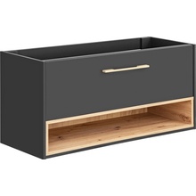 Comad Koupelnová skříňka pod umyvadlo Borneo Cosmos 120 vesmírně šedá/dub artisan