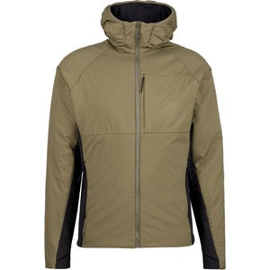 Stoic Мъжко вълнено яке Stoic MountainWool60 JokkmokkSt. Hybrid Hoody Insulation jacket - Olive Green / Black - размер 3XL (005-6564-0416)