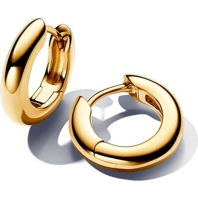 Pandora Luxusné pozlátené kruhové náušnice Essence 263320C00