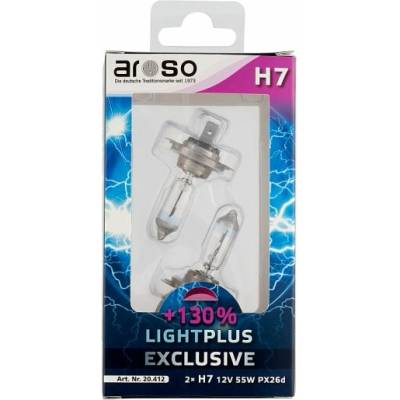 Aroso Exclusive Light Plus H7 PX26d 12V 55W 2 ks