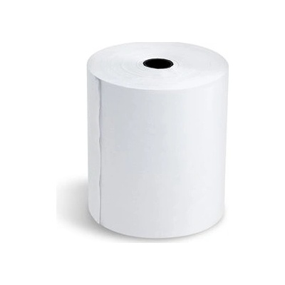 Pokladný kotúčik termo PAP 80 x 80 mm, 5 ks v balení, biely 100031307