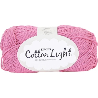 Příze DROPS Cotton light 38 - divoká orchidej