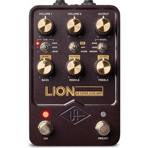 Universal Audio UAFX Lion ‘68 Super Lead Amp Pedal Предусилвател и Rack усилвател (GPM-LION)