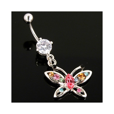Marre piercing do pupíku motýl HWNSR5876
