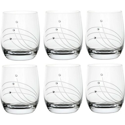 Celebration crystals Poháre GLOBO CRYSTALS CLASSIC 6 x 350 ml