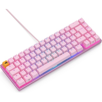 Glorious PC Gaming Race GMMK 2 Pink Compact Fox Switches (GL-KEY-GATA-2669/GLO-GMMK2-65-FOX-ISO-P-UK)