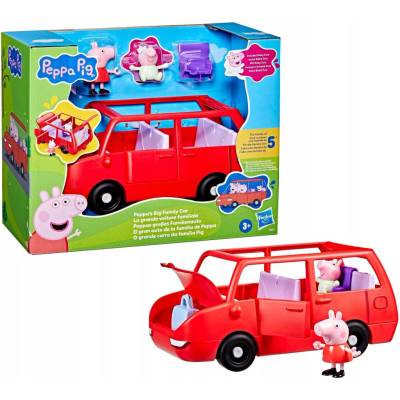 Hasbro G0541 Prasátko Pepa velké rodinné auto 2 figurky
