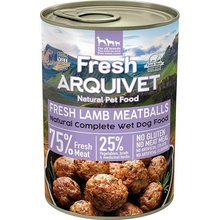 Arquivet Fresh mäsové guľky s jahňacím mäsom mrkvou a batatami 400g