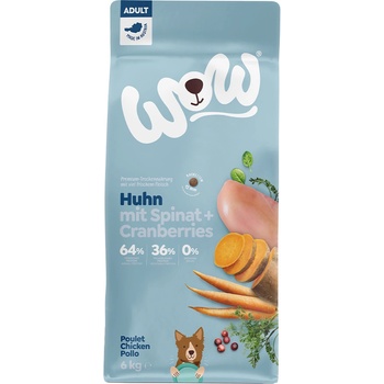 WOW 2х6кг Adult WOW, суха храна за кучета - с пиле