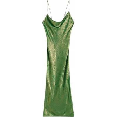 Reserved koktejlové šaty glamour midi