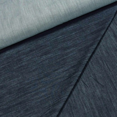 Bavlněná riflovina (denim, džínovina) elastická č.10, modrá 380g/m2, š.140cm (látka v metráži)