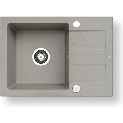 Pyramis 70166001 - Кухненска мивка NEXT 62x44 см гранит/сива (PY0019)