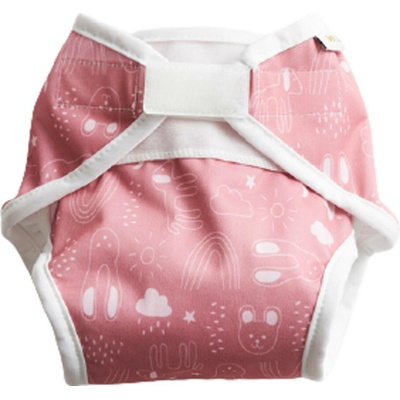Vimse Svrchní plenkové nohavičky M Rusty Pink Teddy
