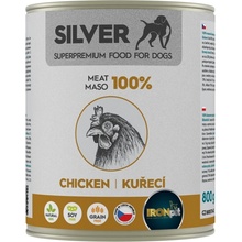 IRONpet Silver Dog Kuracie 100% 800 g