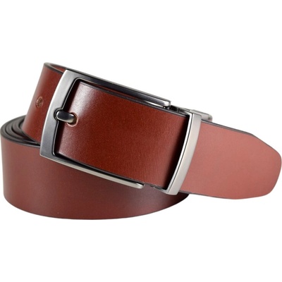 Papillon pánský kožený opasek No.6 -Cognac