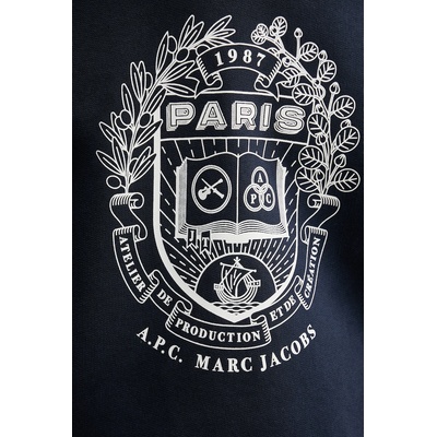 APC Памучен суичър A. P. C. A. P. C. x MARC JACOBS (COHKQ.H37003)