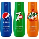 SodaStream Pepsi 440 ml a 7 Up 440 ml a Mirinda 440 ml