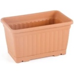 Serinova - Пластмасово сандъче за балкон 50, 5x18, 5xh17см 11л TERRACOTTA-(KMB2) (0150328)